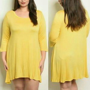 3-PACK-PLUS Jersey Tunic Top